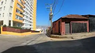 Calle Acevedo cerro Baron Valparaíso  #ciclistasurbanos #chile #puerto #gopro #bici #cerros #valpo