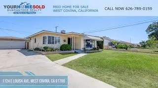 THE PERFECT PACKAGE RBID HOME FOR SALE IN WEST COVINA - 1124 E LOUISA AVE, WEST COVINA, CA 91790