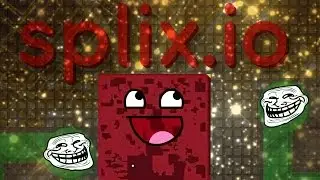 SPLIXIO Gameplay and Funny TROLLING Moments in Splix.io