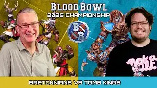 Bretonnians vs Tomb Kings | Round Robin Championship | Blood Bowl Game Report #games #bloodbowl