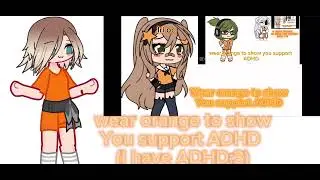 Wear orange to show you support ADHD!!🧡🧡