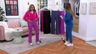Mind Body Love by Peace Love World Interlock Yoga Pant with Mesh Pockets on QVC