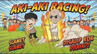 Lomba Egrang Paling Epic (Animasi Lucu) - Ajun Art