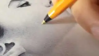 How to draw in Ballpoint Pen (Camille Rowe 