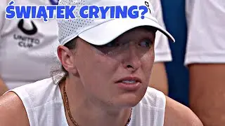 🎾 ЗАГАДОЧНЫЙ ТРЕВОЖНЫЙ СТРЕСС - ЭМОЦИОНАЛЬНЫЙ ВЗРЫВ: Свентек плачет посреди матча, а затем РАЗГРО...