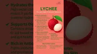 Lychee: The Juicy Gem of Summer Wellness! 🍈#shortsfeed #lychee #boostimmunity #antioxidant #fruit