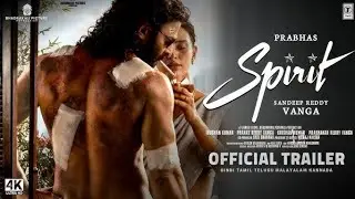 SPIRIT - First Look Trailer | Rebel Star Prabhas | Sandeep R Vanga |  Triptii | vivek  | FanMade Ai