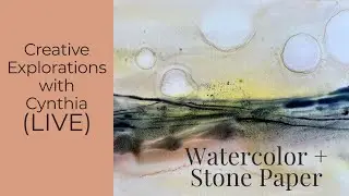Quiet Watercolor Session | Stone Paper