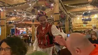 Having dinner @Witany with Folk Dance show in Poland #travel #poland #subscribers #everyone 