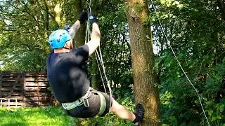 Tree climbing -Single rope technique -  SRT