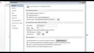 Tracking Changes in Word 2013