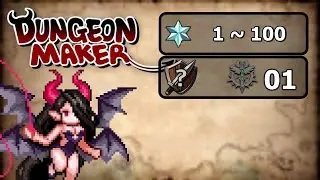 Day 1 ~ 100 (Lilith / Myth 1) - Dungeon Maker No Commentary Gameplay