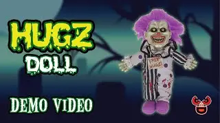 Hugz the Clown Doll &mdash; Spirit Halloween 2022 &mdash; Spooky Express