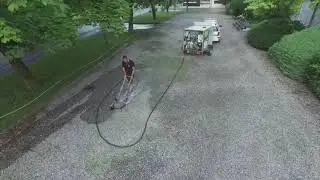 Unkrautbek&auml;mpfung Hei&szlig;wasserschaum Fessler Erdbau Gai&szlig;au