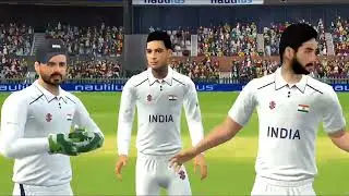 How to take wickets in real cricket 24 test match Hard Mode | Real Cricket 24 me wicket kaise le | 