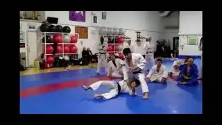 Riki Nakaya demonstrating Tai Otoshi