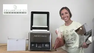 How to Vacuum Seal Pouches with the Avid Armor Cellar Series: Reserve Chamber Vacuum Sealer