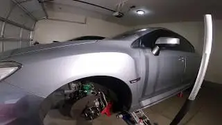 Тормозные колодки WRX 2016 года и перфорированные роторы от R1 Concept