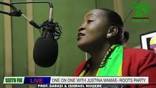 JUSTINA WAMAE LIVE ON SEITO FM.