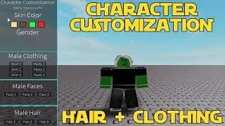 [PART 2] Roblox Scripting - Character Customization! Hair + Clothing!! FILTERING ENABLED!