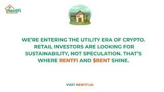 Earn Real Estate Yield Without Owning Property | $RENT by RentFi Explained