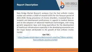 Video on Global Foot Orthotic Insoles Market