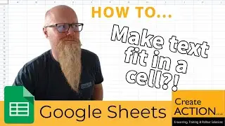 The 3 easiest ways to make TEXT FIT in a CELL in Google Sheets!