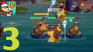Swamp Attack 2 - Gameplay Walkthrough Part 3 - Level 22 - 32 (Android, IOS)