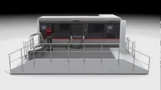 BOBST MASTERFOIL 106 PR hot foil stamper
