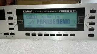 kawai K5000R phrase demo 2025