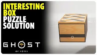 How to Solve Interesting Box Puzzle  | Ghost of Yotei