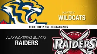 20251012 - U18BB - Whitby Wildcats vs Ajax Pickering Raiders Black