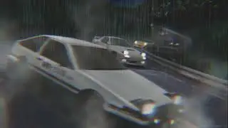 Eurobeat Mix for Rainy Racing (With Rain and Engine Sounds)