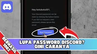 Cara Atasi Lupa Password Discord di HP Terbaru 2025 (Berhasil 100%)