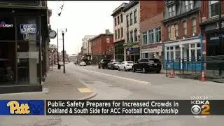 Pittsburgh Public Safety Prepares For Pitt ACC Championship Game