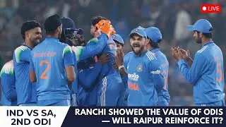 ODIs Aren&rsquo;t Dead Yet &mdash; Ranchi Proved It. Now It&rsquo;s Raipur&rsquo;s Turn