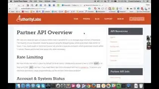 Manually Testing the Partner API
