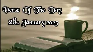 Verse And Prayer For The Day | 28th January 2023 | Bible Verse | My Life With God