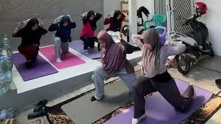 beban disesuaikan dengan kemampuan Dilarang pakai galon besar jika belum paham tekhniknya🙏🏻#olahraga