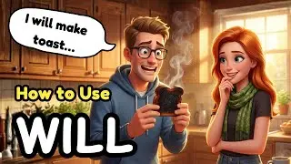 How to Use WILL in English | Learn English with Real Conversations Podcast | English for Real Life