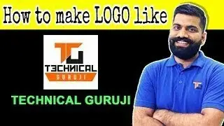 Technical Guruji - How to make Youtube channel logo like Technical Guruji in Android in Hindi