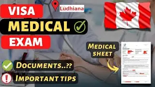 MEDICAL Test for CANADA visa 🇨🇦 | MEDICAL EXAM for visa |