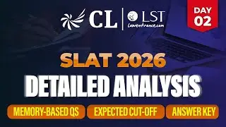 SLAT 2026 Detailed Analysis | 28th Dec: Day 2 | Memory-Based Questions, Answer Key &Expected Cut-Off
