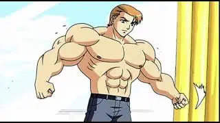 Arnold keeps getting bigger! 💪💍🥵#totallyspies  #musclegrowth  #ytshorts #cartoonglowup
