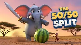 The 50 50 Split | Cute Elephant & Ant Animated Story