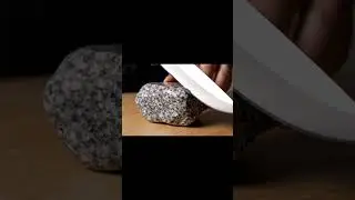 Batu granit di potong pisau Tajam #asmr #satisfying