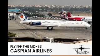Caspian Airlines, McDonnell Douglas MD-83, Tehran (THR) - Kish (KIH)