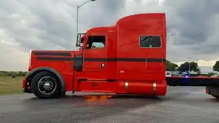 2017 CLASS PAYS CONVOY LEAVING PETERBILT FACTORY