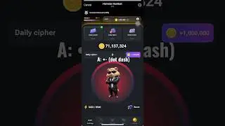 HAMSTER KOMBAT Daily Cipher Code 8 July, 2024 || Claim 1M coins NOW on HAMSTER KOMBAT#hamsterkombat
