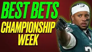 The BEST NFL BETS For The CONFERENCE CHAMPIONSHIP GAMES| Expert up 85% In Regular Season